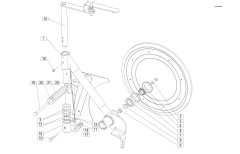 MECHANIZM KOŁA PODPOROWEGO